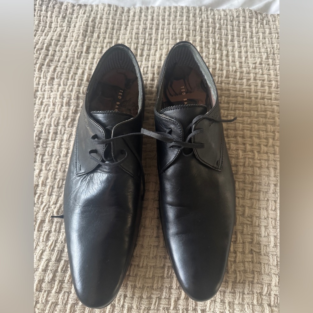 Ted Baker Size 11 Black Loafers